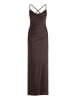 Vera Mont Abendkleid figurbetont in Dark Maroon