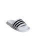 adidas Pantolette in white/core black/white