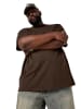 STHUGE Kurzarm T-Shirt in grau