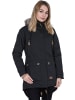 Trespass Regenjacke in Schwarz