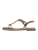 Tamaris Sandalen goldfarben