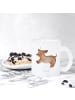 Mr. & Mrs. Panda Kaffeetasse Hund Dackel ohne Spruch in Transparent