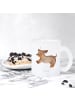 Mr. & Mrs. Panda Teetasse Hund Dackel ohne Spruch in Transparent