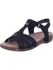 rieker Sandale in schwarz