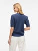 Vila Strickoberteil in Vintage Indigo