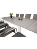 ebuy24 Gartenmöbel-Set Levels (9-teilig) Grau 100 x 160 cm