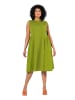 Ulla Popken Midikleid in grasgrün