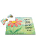 Mr. & Mrs. Panda Puzzle Hummel Blume Design mit Spruch in Weiß