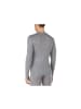 Calida Rundhals Langarmshirt für Herren in platin