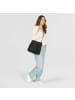 Desigual Embro Loverty Schultertasche 33 cm mit Dehnfalte in schwarz