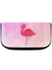 Mr. & Mrs. Panda Schminktasche Flamingo Classic ohne Spruch in Aquarell Pink