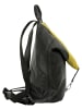 Cluty Rucksack echt Leder in gelb