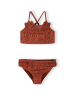 Minoti 2tlg. Set: Badeanzug 22swim54 in kupfer