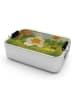 Mr. & Mrs. Panda Bentobox Spiegelei Ei Design ohne Spruch in Weiß