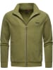 ragwear Sweatjacke Trayne Fleece in Olive