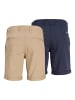 Jack & Jones 2er-Pack Chino Shorts in Navy Blazer