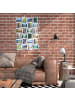 relaxdays Bilderrahmen in Weiß - (B)86 x (H)59 x (T)2,5 cm