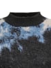 JACQUELINE de YONG Strickpullover Weich Rundhals Langarm Tiefe Schultern in Schwarz