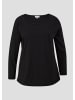 s.Oliver T-Shirt langarm in Schwarz