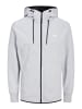 Jack & Jones Jacke 'Air' in Light Grey Melange