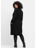 sheego Hemdblusenkleid in schwarz