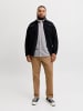 JACK & JONES PLUS Overshirt in Black