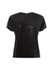 Mos Mosh Blusenshirt MMNivola in schwarz