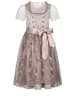 Nübler Kinderdirndl 3-teilig Elena in Silber Taupe