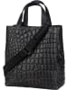 LIEBESKIND BERLIN Handtasche Paper Bag S20 Croco in Black