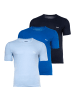 BOSS T-Shirt 3er Pack in Blau