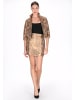 faina Women Skirt in copper leopard