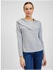 orsay Langarmshirt in Grau