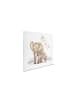 A.S. Création Leinwandbild Canvas Animal Family Beige