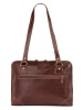 piké Handtasche echt Leder in braun