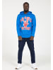 PLUS EIGHTEEN Herren Kapuzenpullover in Blau