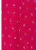 LASCANA Shirttop in pink-gemustert, navy-uni