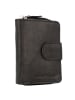 Greenburry Basic Geldbörse RFID Leder 9 cm in black