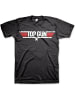 TOP GUN T-Shirt in Schwarz