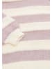 Blonda Damen Sweater in WOLLWEISS DUNKELROSA