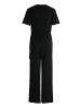 CARTOON Jumpsuit mit Bindegürtel in Schwarz