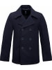 Brandit Jacke "Pea Coat" in Blau