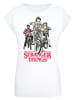 F4NT4STIC T-Shirt Stranger Things Retro Bikers in weiß