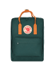 FJÄLLRÄVEN Kanken Rucksack 38 cm in arctic green-spicy orange