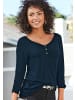 Vivance 3/4-Arm-Shirt in beere, navy