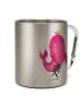 Mr. & Mrs. Panda Kaffeetasse Sternzeichen Jungfrau ohne Spruch in Silber