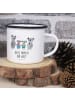 Mr. & Mrs. Panda Teetasse Koala Familie zwei mit Spruch in Weiß