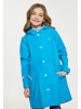 Schmuddelwedda Mädchen Regenmantel in Cyanblau