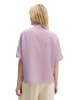 Marc O'Polo Crinkle-Schluppenbluse regular in Dusty Lavender