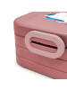 Mr. & Mrs. Panda MEPAL Bentobox Einhorn Mann Motiv mit Spruch in Rot Pastell