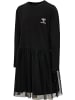Hummel Kinder-Maxikleid "Hmlcole Dress L/S" in Schwarz